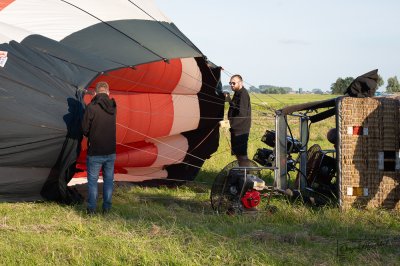 Ballonflecht oer Burgum